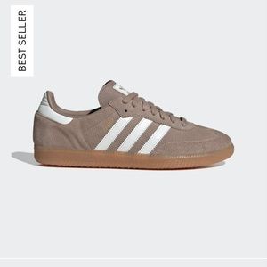 BRAND NEW!! ADIDAS SAMBA OG - chalky brown/white/gum - sz 7.5 mens / 8.5 womens